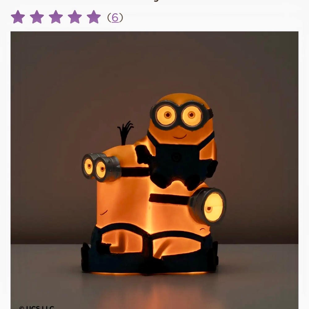 New Scentsy Minions Special Edition wax warmer - Picture 4 of 4